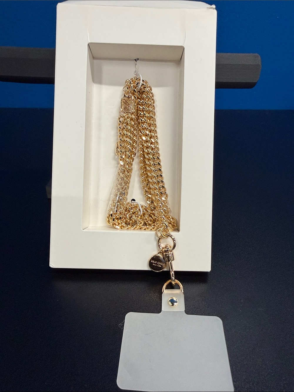 Kate Spade Gold Phone Crossbody Chain Strap - Picture 2 of 4